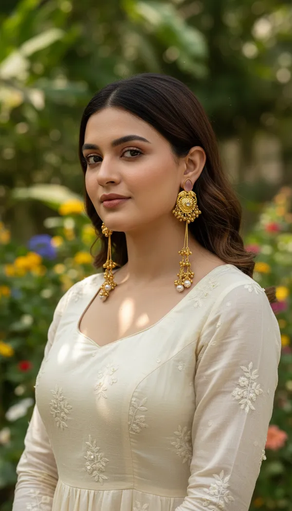 Kashmiri_Earrings_Gold-Plated_Earring_Traditional_Long_Dangle