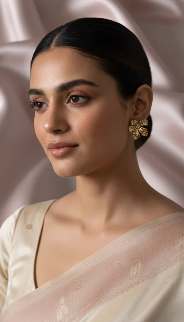 Golden_Petal_Earrings