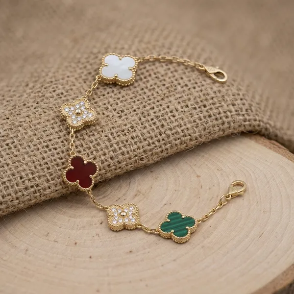 Vibrant_Multi-Gemstone_Clover_Charm_Bracelet