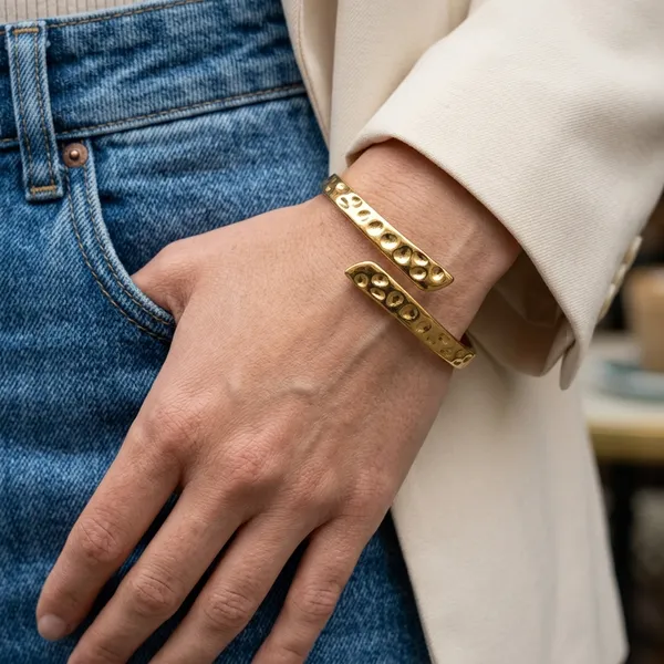 Hammered_Gold_Cuff_Bracelet