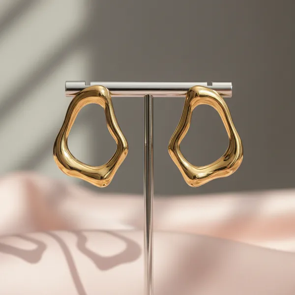 Sculptural_Gold_Organic_Earrings