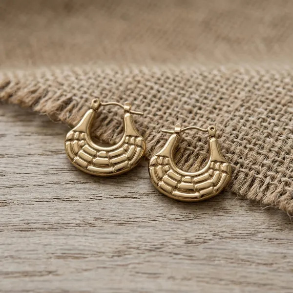 Vintage_Inspired_Textured_Gold_Hoop_Earrings