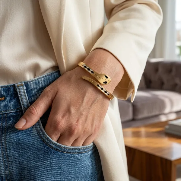 Gold_Plated_Bracelet_Snake_Motif_Bracelet