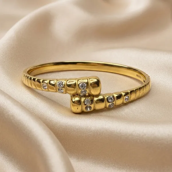 Crystal-Studded_Gold_Bangle_Bracelet