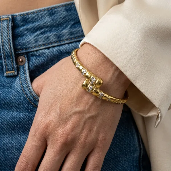 Crystal-Studded_Gold_Bangle_Bracelet