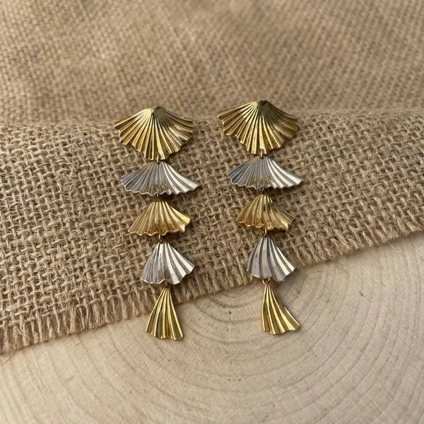 Two-Tone_Cascading_Fan_Earrings