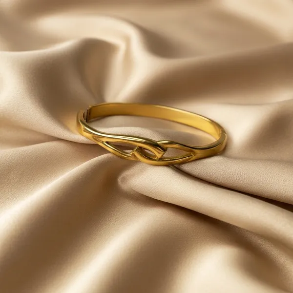 Gilded_Knot_Bangle_Bracelet