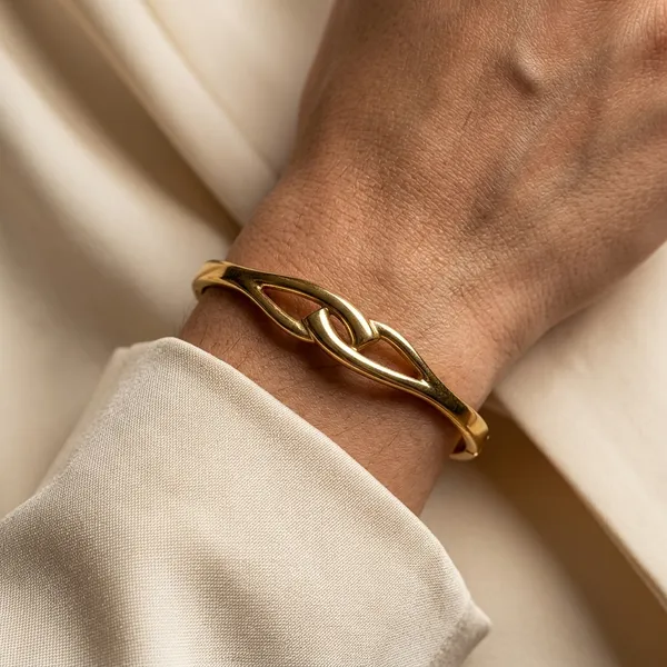 Gilded_Knot_Bangle_Bracelet