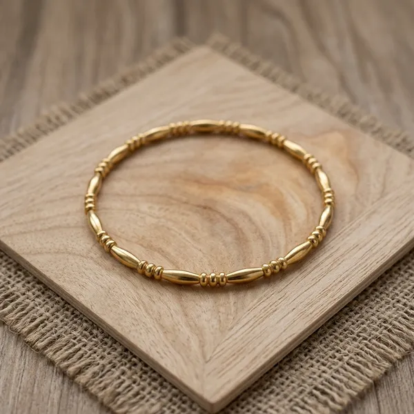 Golden_Beaded_Bangle_Bracelet