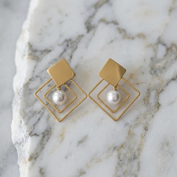 Geometric_Gold-Plated_Square_Pearl_Drop_Earrings