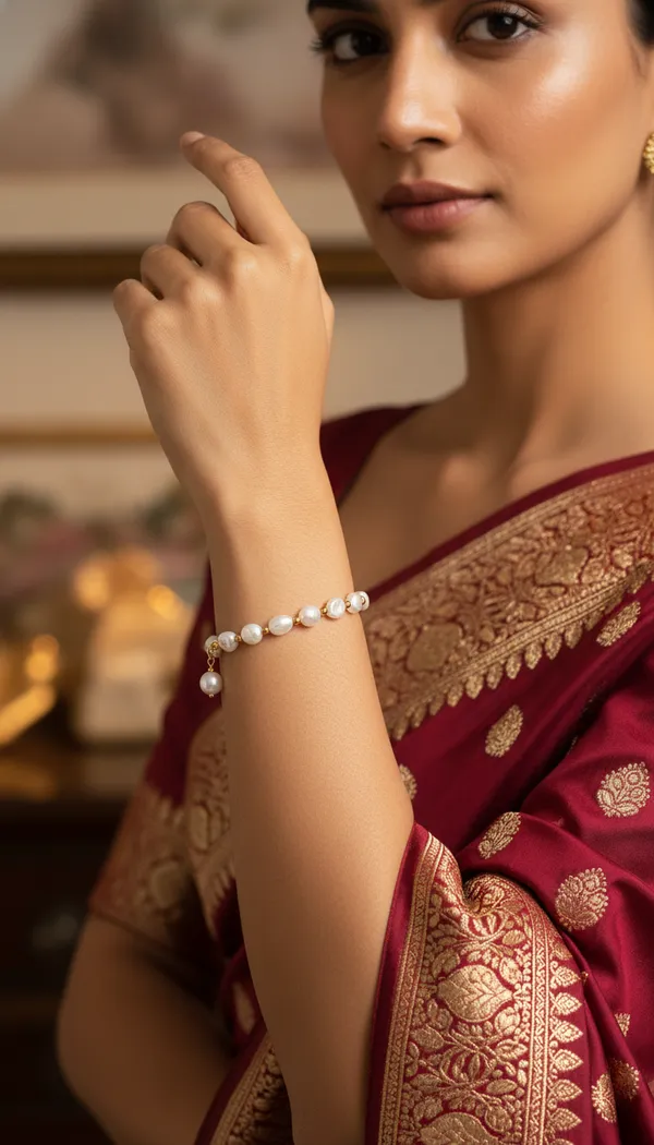 Timeless_Freshwater_Pearl_&_Gold_Bead_Anti_Tarnish_Bracelet