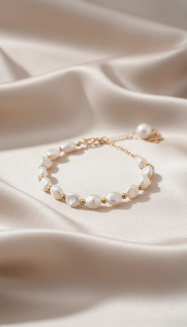 Timeless_Freshwater_Pearl_&_Gold_Bead_Anti_Tarnish_Bracelet
