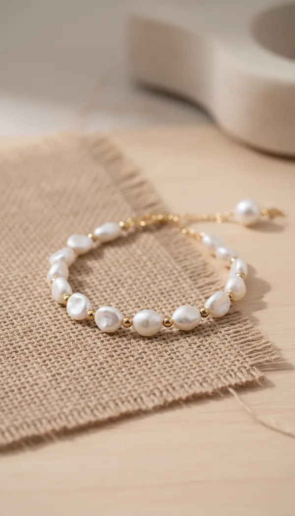 Timeless_Freshwater_Pearl_&_Gold_Bead_Anti_Tarnish_Bracelet