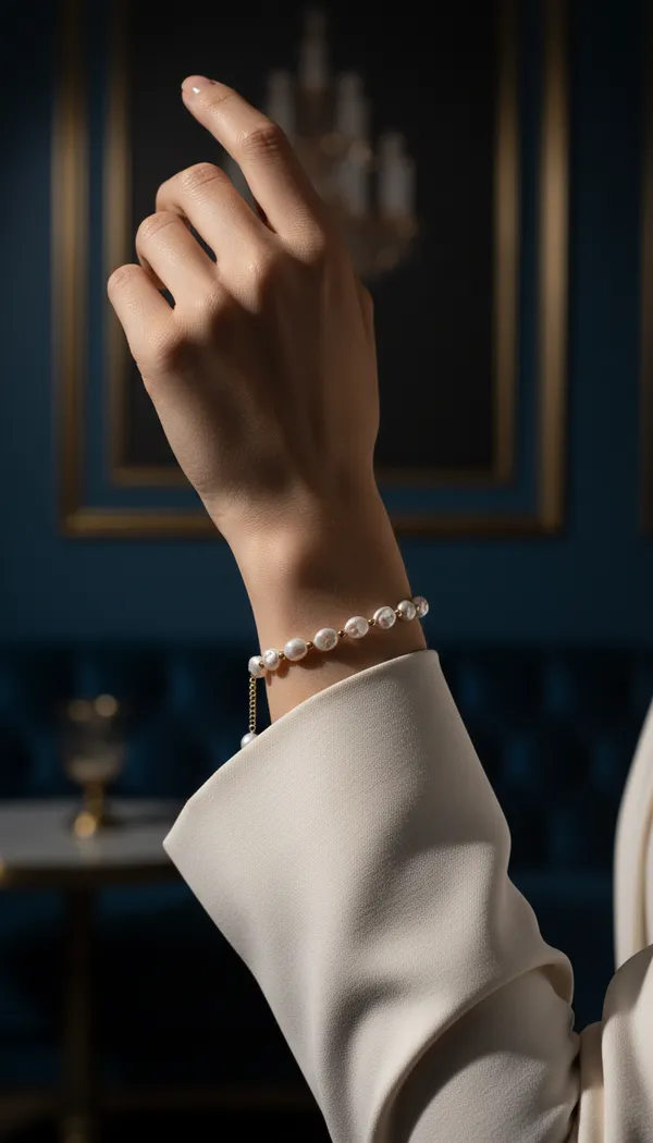 Timeless_Freshwater_Pearl_&_Gold_Bead_Anti_Tarnish_Bracelet
