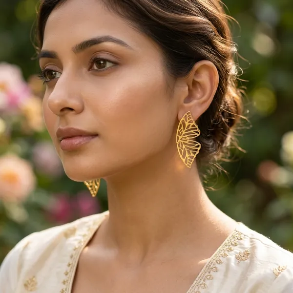 Golden_Butterfly_Wing_Earrings