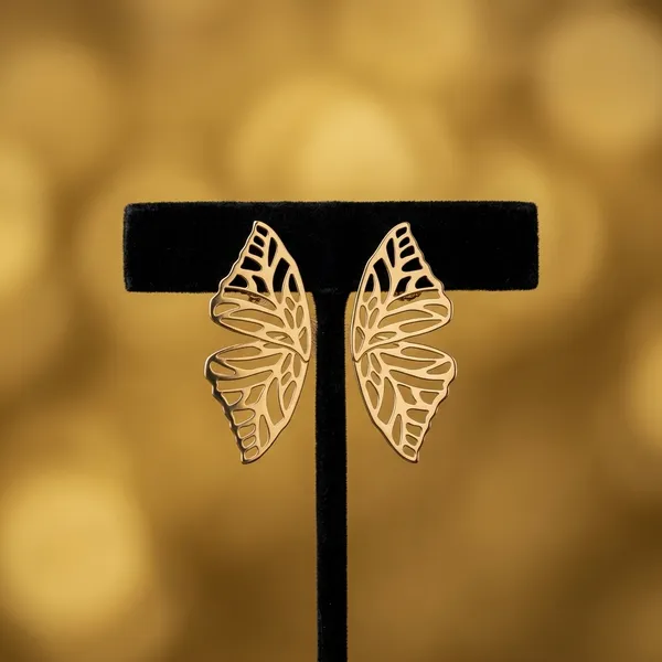 Golden_Butterfly_Wing_Earrings