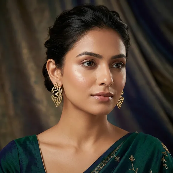 Golden_Butterfly_Wing_Earrings