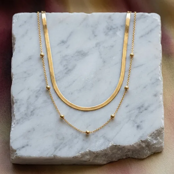 Layered_Herringbone_Bead_Necklace