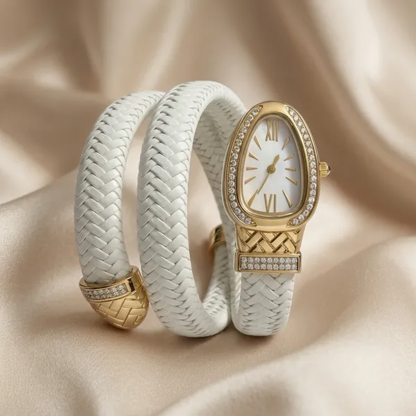 Luxury_White_Braided_Leather_Wrap_Watch_Bracelet_For_Women_|_Gold_Crystal_Oval_Dial_Fashion_Wristwatch
