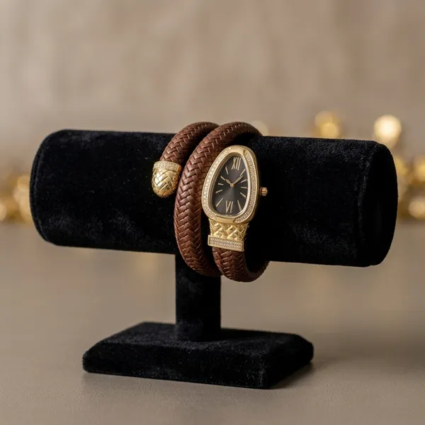 Luxe_Gold_Tone_Crystal_Teardrop_Wrap_Watch