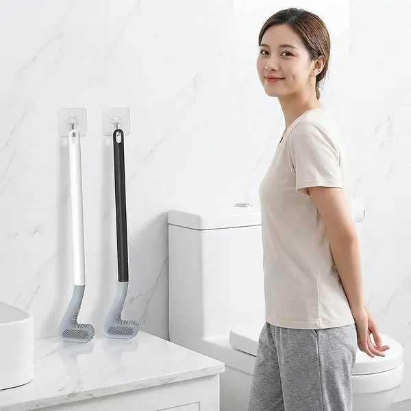 Silicon_Toilet_Brush_With_Slim_Holder
