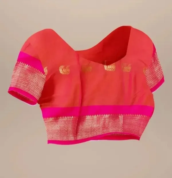 Orange_Woven_Traditional_Saree_For_Women
