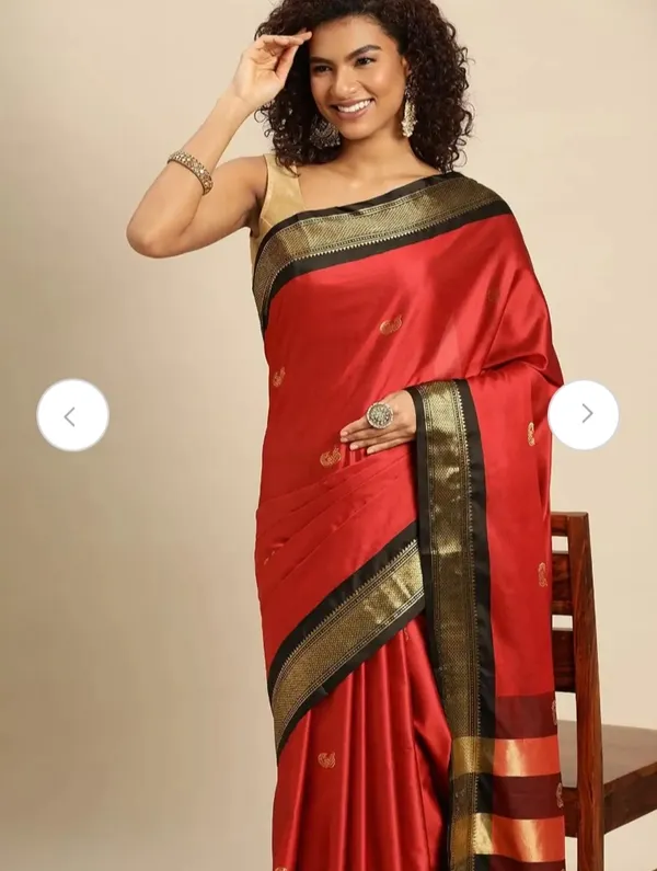Red_Woven_Traditional_Saree_for_Women