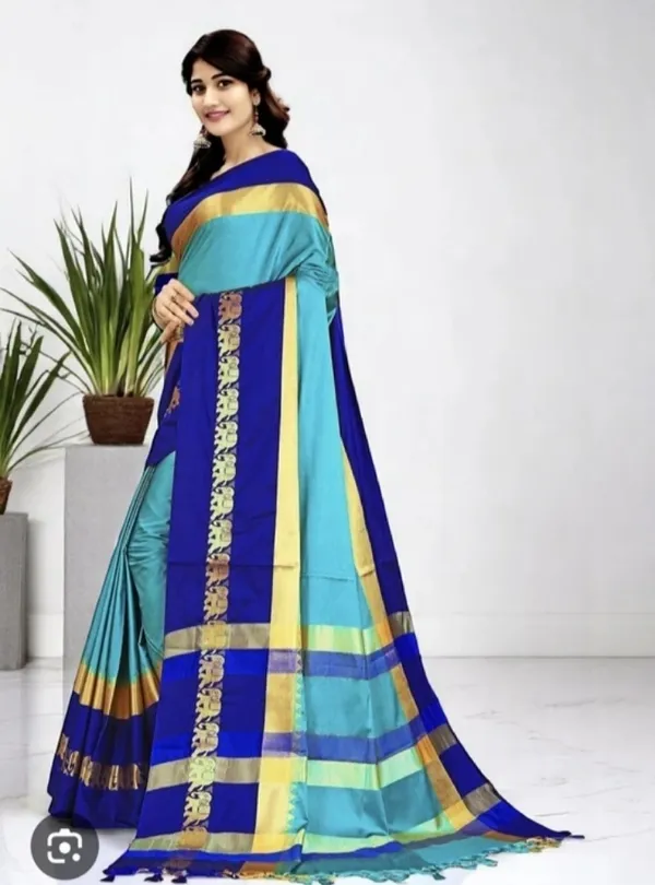 Blue_Woven_Traditional_Saree_for_Women