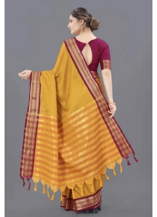 Mustard_Traditional_Saree_for_Women
