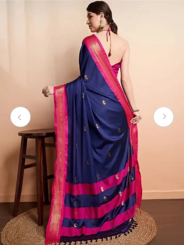 Navy_Blue_Silk_Traditional_Saree_for_Women