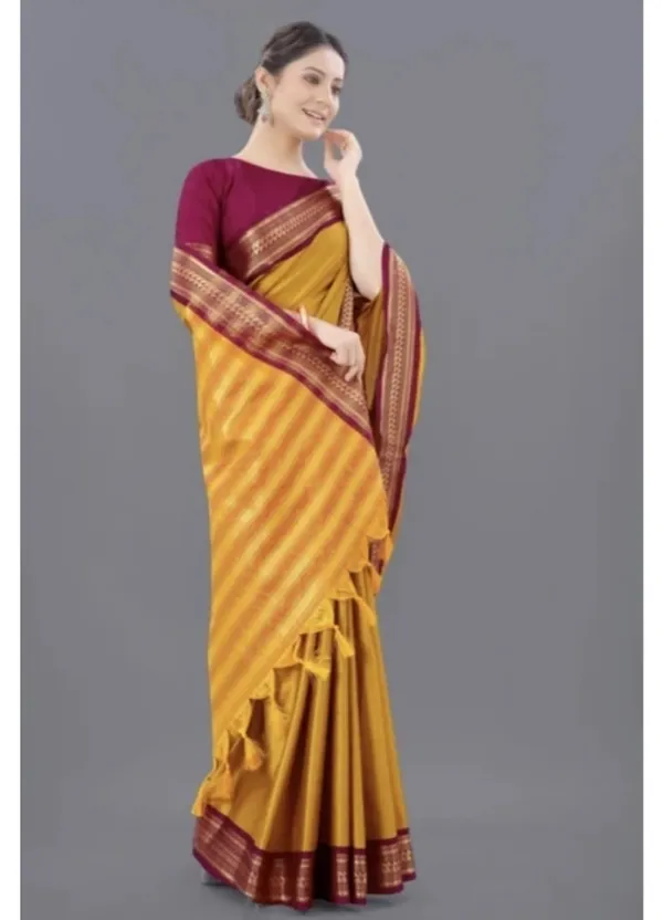 Mustard_Traditional_Saree_for_Women