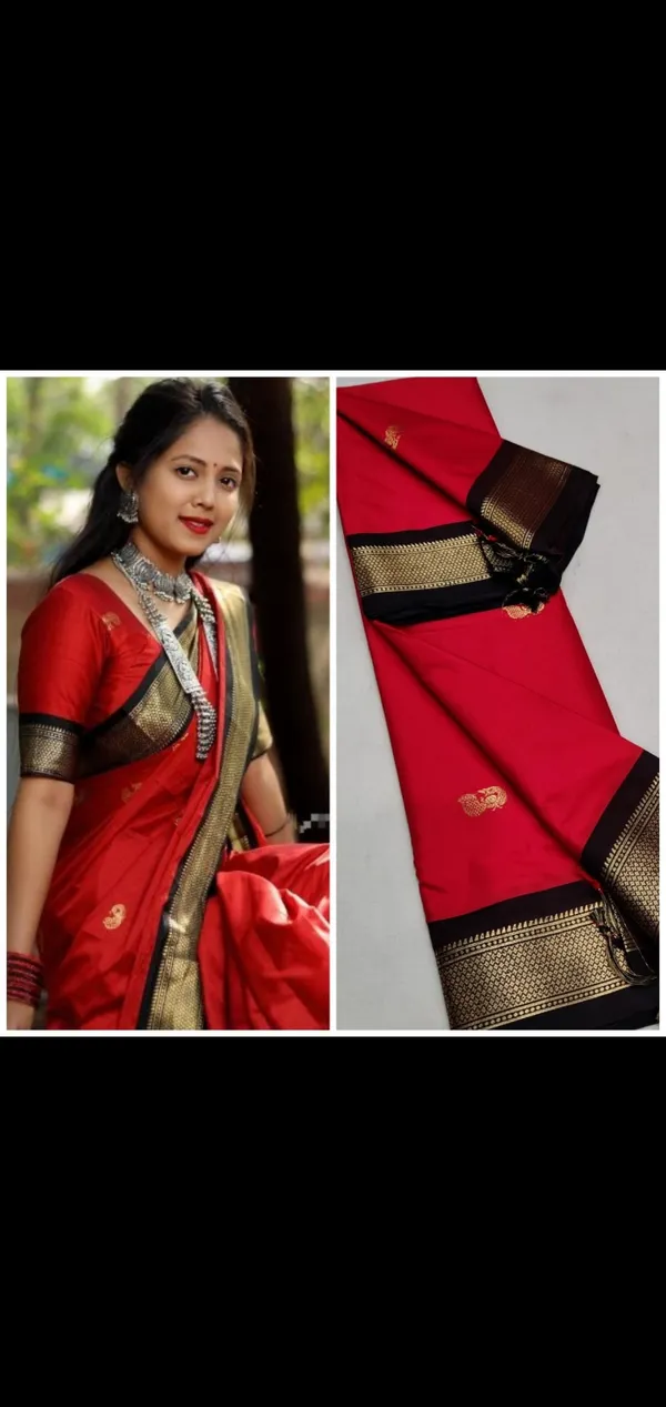 Red_Woven_Traditional_Saree_for_Women