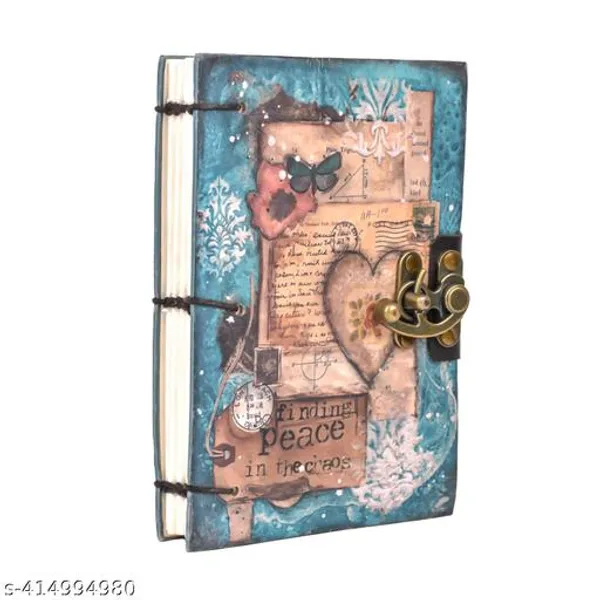 Heart_Print_Special_Binding_A5_Diary_Un_Ruled_200_Pages_Multicolor_7X5_Inch