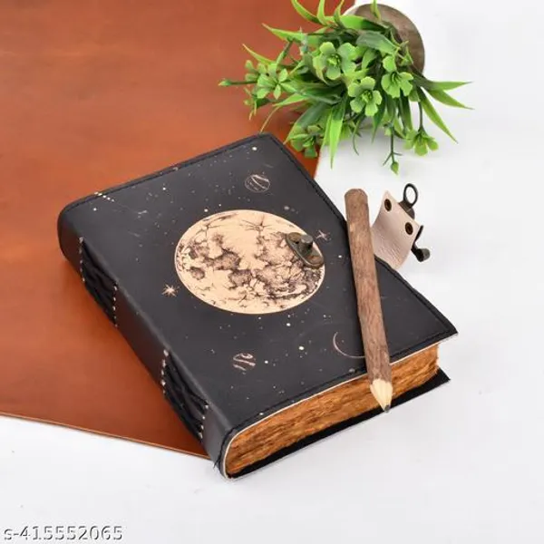 Moon_Blank_Spell_Mother_Of_Earth_Printed_Diary_A5_Notebook_17_5Cmx12_5Cm_Deckle_Edge_Handmade_Paper_144Pages