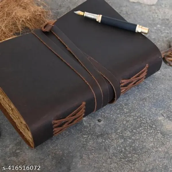 Antique_Handmade_Leather_Bound_Notebook_For_Writing_Unique_Handmade_Gift_Daily_Diary_Travel_7_X_5_Inches_144_Pages