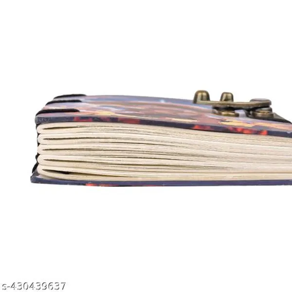 Printed_Diares_Notebook_With_Lock_Clasp_For_Gift_Office_Use_5_7_Inch_200_Pages_A5_Diary_Unruled_200_Pages