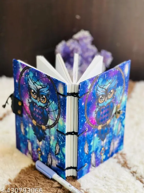 Sale_Price_Live_Owl_Dream_Catcher_Diary_With_Lock
