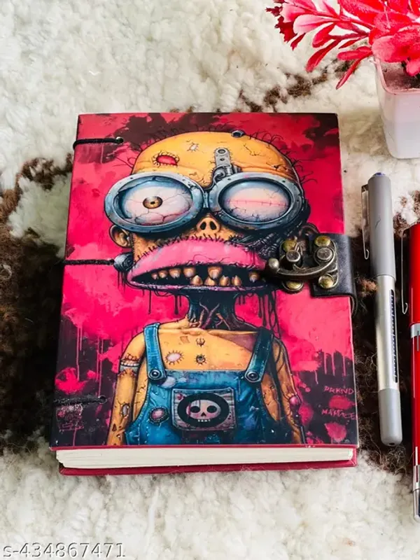 Sale_Price_Live_Trendy_Zombie_Printed_Diary_Notebook