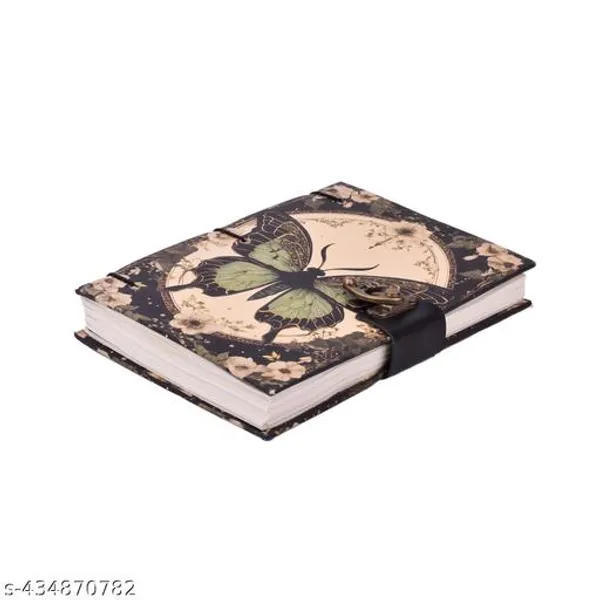Leather_Handmade_Antique_Butterflys_Diaree_200_Pages_Diary_Notebook_Diaree