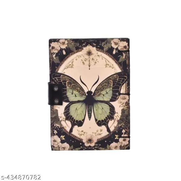 Leather_Handmade_Antique_Butterflys_Diaree_200_Pages_Diary_Notebook_Diaree