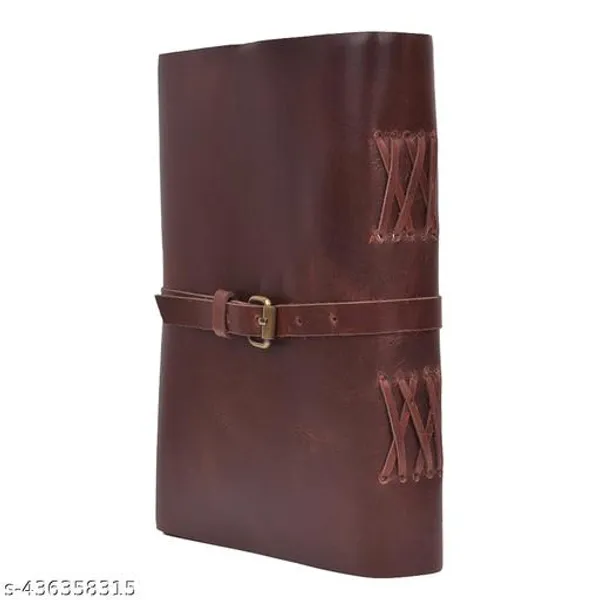 Trendy_Key_Closure_Leather_Journal_Unruled_Vintage_Leather_Journal