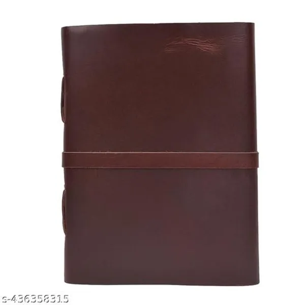 Trendy_Key_Closure_Leather_Journal_Unruled_Vintage_Leather_Journal