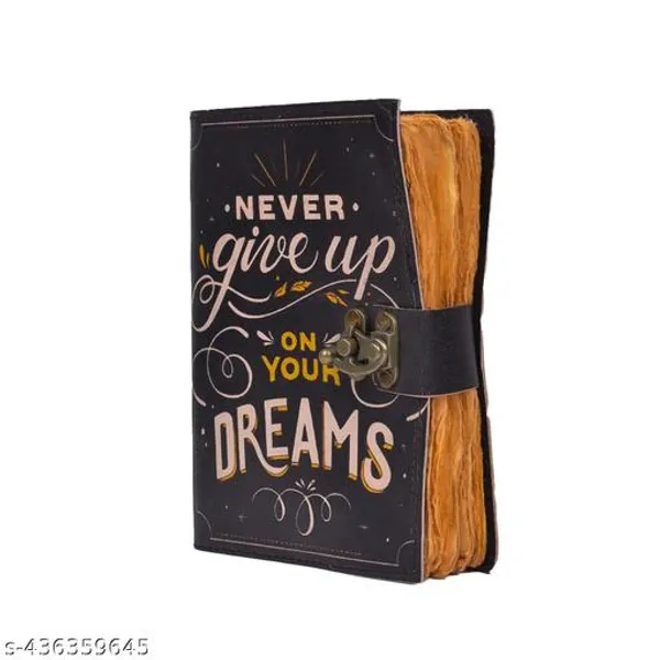 Sale_Price_Live_Leather_Printed_Never_Give_Up_Dairee_For_Boys_And_Gilrs_Notebook_Diaree