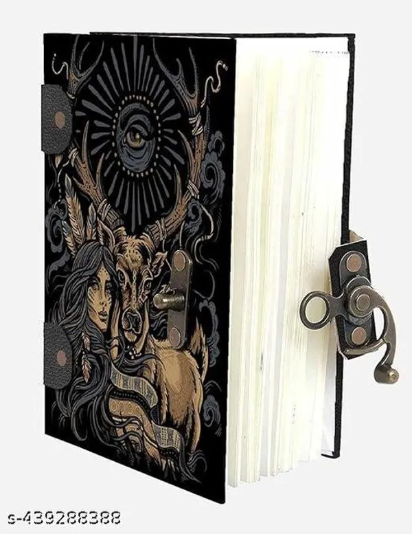 Limited_Stock_Trendy_Deer_Girl_Leather_Printed_Diaree_For_All_Purpose_Notebook_Diaree