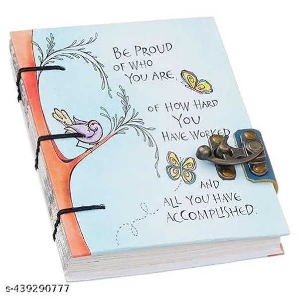 Trendy_Handwritten_Printed_Diary_Journal_With_Lock_Handmade_Diary_For_Professionals_Students