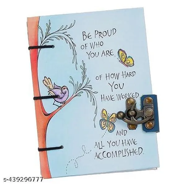 Trendy_Handwritten_Printed_Diary_Journal_With_Lock_Handmade_Diary_For_Professionals_Students