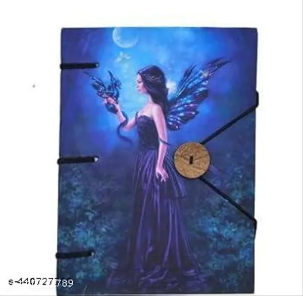 Leather_Printed_Blue_Girl_Diaree_For_Princess_Girl_Notebook_Dairee