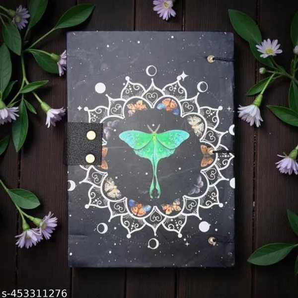 Butterflys_Print_Special_Binding_A5_Diary_Un_Ruled_200_Pages_Multicolor_7X5_Inch