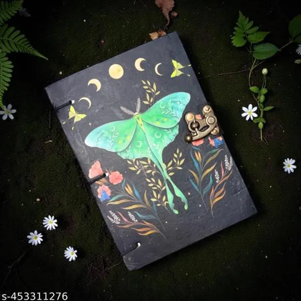 Butterflys_Print_Special_Binding_A5_Diary_Un_Ruled_200_Pages_Multicolor_7X5_Inch