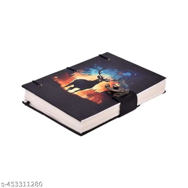 Asthetic_Deer_Diary_Print_Special_Binding_A5_Diary_Un_Ruled_200_Pages_Multicolor_7X5_Inch